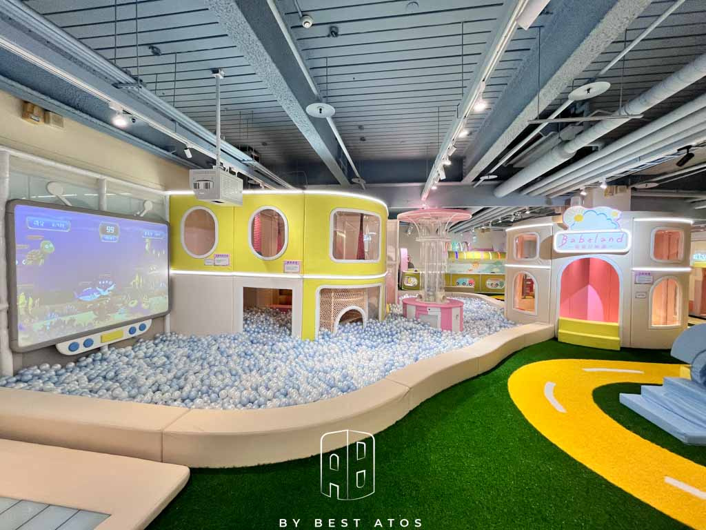 愛寶兒雲夢樂園－玩到不想回家！設備新穎環境乾淨明亮，上新莊副都心佳瑪百貨也有兒童樂園啦！